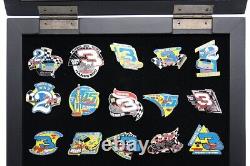 Set of 2004 Dale Earnhardt Great Victories Pin Collection (3), by Hamilton