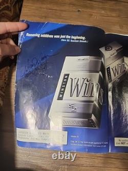 Signed Official Nascar 2002 Preview and Press Guide Magazine Bulk Signature rare