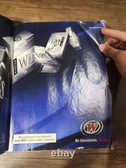 Signed Official Nascar 2002 Preview and Press Guide Magazine Bulk Signature rare