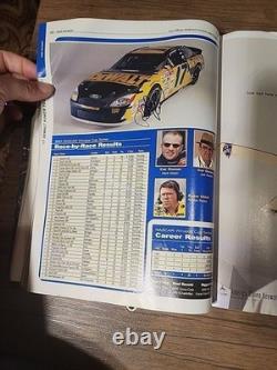 Signed Official Nascar 2002 Preview and Press Guide Magazine Bulk Signature rare
