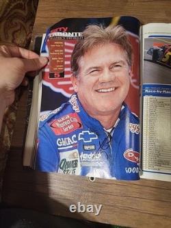 Signed Official Nascar 2002 Preview and Press Guide Magazine Bulk Signature rare