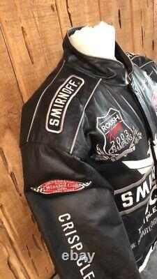 Smirnoff Ice #17 Matt Kenseth NASCAR Jacket Men's M JH Design Roush Racing Ford