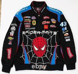 Spider-man 3 Petty Racing Nascar Jacket Marvel Promo Jh Design 2xl