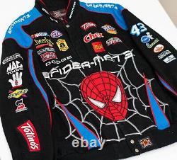 Spider-man 3 Petty Racing Nascar Jacket Marvel Promo Jh Design 2xl