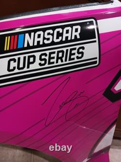 Spire Motorsports Ambetter #71 Chevy Race Used Zane Smith Signed Fender NASCAR