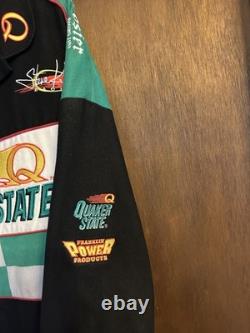Steve Kinser Quaker State Sprint Car Racing Jacket Size XLarge