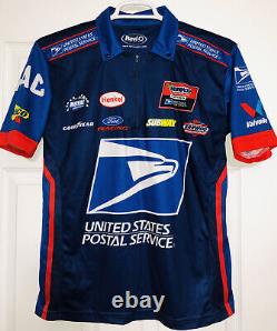 Team BREWCO USPS Postal Service Nascar Pit Crew Shirt Ford Racing McMurray