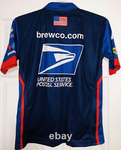 Team BREWCO USPS Postal Service Nascar Pit Crew Shirt Ford Racing McMurray