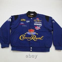 Team Caliber NASCAR Jacket Medium Crown Royal Roush Racing Nextel Cup Series