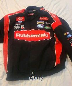 Team Caliber Nascar Rubbermaid Rousch Racing Jacket Sz XXL