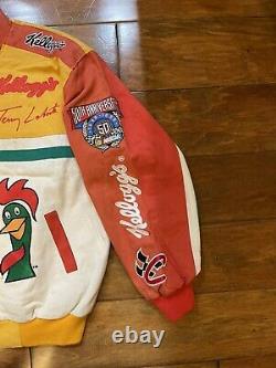 Terry Labonte #5 Kellogs Racing Race Jacket Mens Large NASCAR 50th Ann. 1998