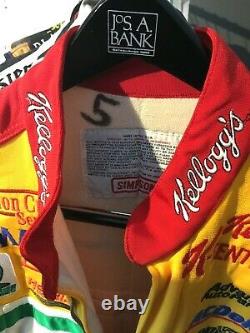 Terry Labonte, Race Used/worn 1999 Winston Cup, Simpson Drivers Suit, Kelloggs