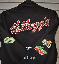 Terry Lebonte Nascar Kelloggs Racing Jacket J H Design Mens Size Medium