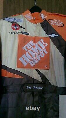 Tony Stewart 2003 Home Depot Fire Suit NASCAR Joe Gibbs Racing Firesuit