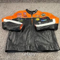 Tony Stewart Jacket 2XL Wilsons Leather Chase Authentics NASCAR Racing Starter