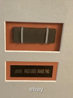 Tony Stewart Picture Mounted Memories Huge Race Used Metal Windshield Suit Tire