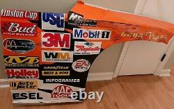 Tony Stewart Signed Race Used Home Depot Sheet Metal Gibbs Racing Winston Cup