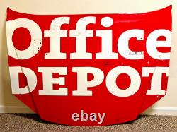 Tony Stewart Signed Race-Used Hood 14 Office Depot Stewart-Haas Racing 2012