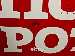 Tony Stewart Signed Race-Used Hood 14 Office Depot Stewart-Haas Racing 2012