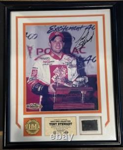 Tony Stewart signed LE Raced Used Collection 113/300 with COA