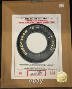 Tony Stewart signed LE Raced Used Collection 113/300 with COA