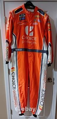 Trackhouse Racing Race Used Choice Chevy Pit Crew Firesuit NASCAR Daniel Suarez
