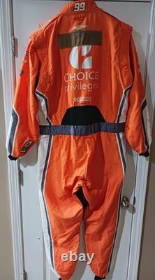 Trackhouse Racing Race Used Choice Chevy Pit Crew Firesuit NASCAR Daniel Suarez