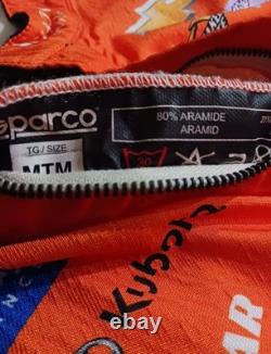 Trackhouse Racing Race Used Choice Chevy Pit Crew Firesuit NASCAR Daniel Suarez