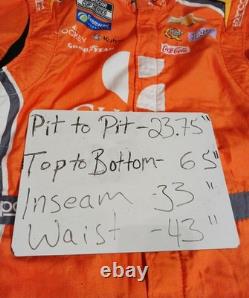 Trackhouse Racing Race Used Choice Chevy Pit Crew Firesuit NASCAR Daniel Suarez