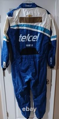 Trackhouse Racing Race Used telcel Chevy Pit Crew Firesuit NASCAR Daniel Suarez