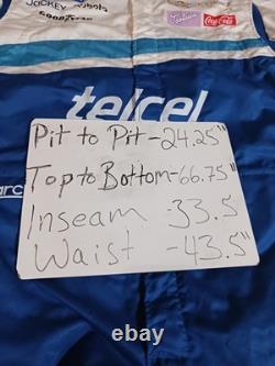 Trackhouse Racing Race Used telcel Chevy Pit Crew Firesuit NASCAR Daniel Suarez