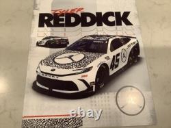 Tyler Reddick Autographed 2024 Toyota The Beast Hard 6% Custom Diecast & Card