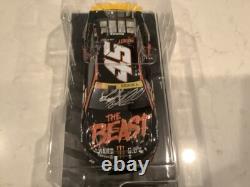 Tyler Reddick Autographed 2024 Toyota The Beast Hard 6% Custom Diecast & Card