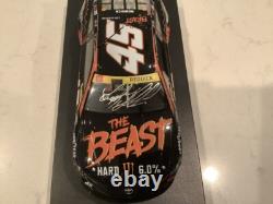 Tyler Reddick Autographed 2024 Toyota The Beast Hard 6% Custom Diecast & Card