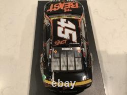 Tyler Reddick Autographed 2024 Toyota The Beast Hard 6% Custom Diecast & Card