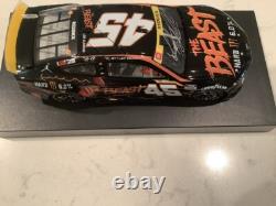 Tyler Reddick Autographed 2024 Toyota The Beast Hard 6% Custom Diecast & Card