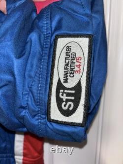 U24456 2XL 42W x 36L Nascar Pit Crew Firesuit SFI Brandon Brown Trade Ch G3D