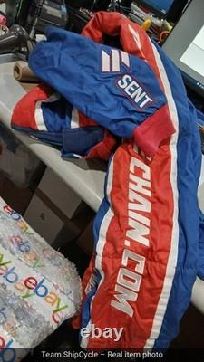 U24456 2XL 42W x 36L Nascar Pit Crew Firesuit SFI Brandon Brown Trade Ch G3D