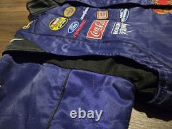 ULTRA RARE Crown Royal NASCAR Jacket High Quality Kurt Busch Men's Size L Large