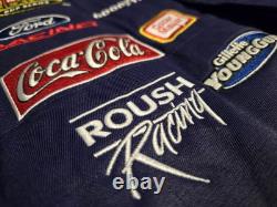 ULTRA RARE Crown Royal NASCAR Jacket High Quality Kurt Busch Men's Size L Large