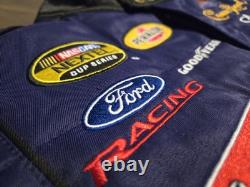 ULTRA RARE Crown Royal NASCAR Jacket High Quality Kurt Busch Men's Size L Large