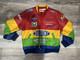 Usa Leather Jeff Gordon #24 Dupont Mens Xl Chase Brand Nascar Race Jacket