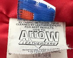 USA Leather JEFF GORDON #24 Dupont Mens XL CHASE BRAND NASCAR Race Jacket