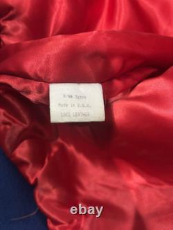 USA Leather JEFF GORDON #24 Dupont Mens XL CHASE BRAND NASCAR Race Jacket