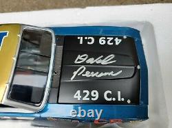 University Of Racing Legends David Pearson Signed 1969 Torino #17 124 Race Car