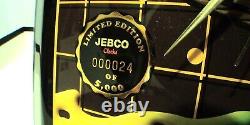 VERY RARE 24/5000 DOOR #SERIAL! JEBCO 1998 JEFF GORDON 50TH ANN #24 ClOCK
