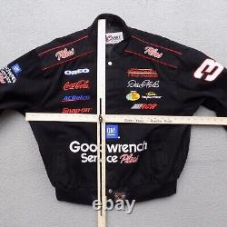 VINTAGE Chase Authentics Dale Earnhardt 3 Goodwrench Nascar Racing Jacket Mens L