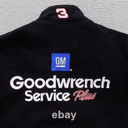 VINTAGE Chase Authentics Dale Earnhardt 3 Goodwrench Nascar Racing Jacket Mens L