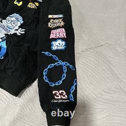 VTG 2009 NOS Men's Nascar General Mills Monsters Cereal Black Nascar Jacket 3XL