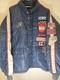 Vtg 80s Rj Reynolds Tobacco Nascar Usa Winston Cup Puffer Jacket Coat